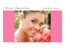 Tablet Screenshot of divineinspirationsmakeup.com